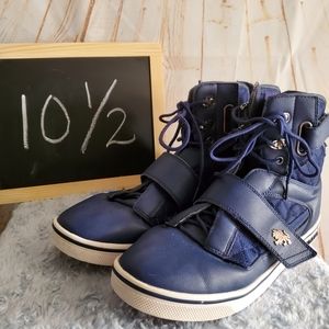 Vlado Atlas II Navy Blue High Tops Size 10 1/2